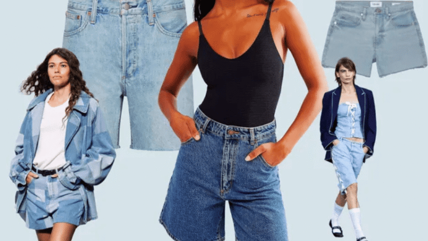 denim short jeans