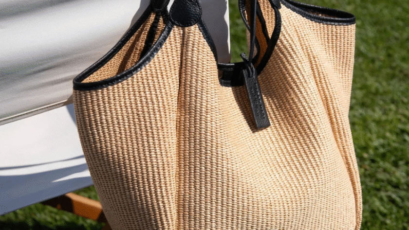 raffia tote bags