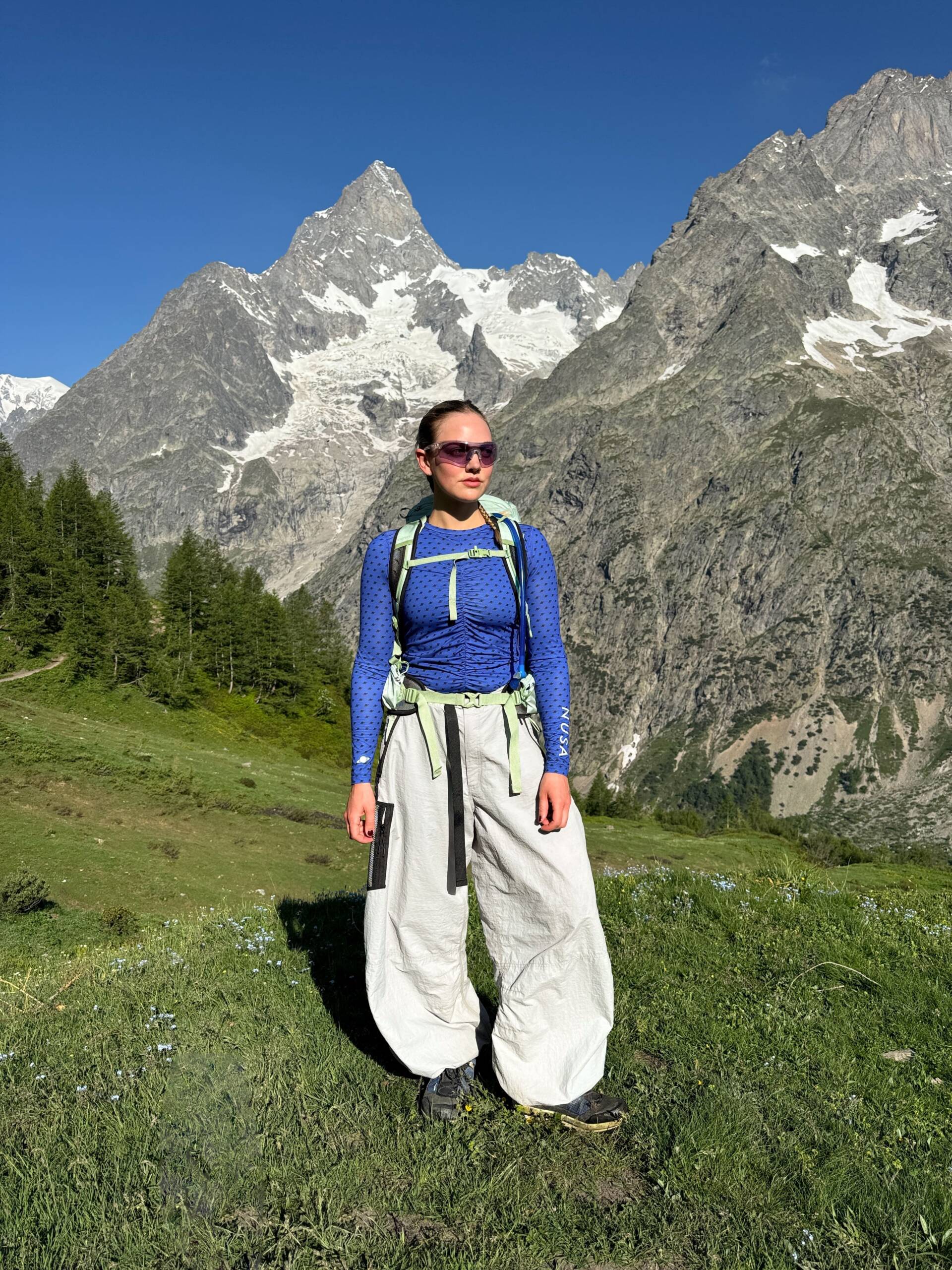 What to pick during the hiking according to Sabrina Bloedorn