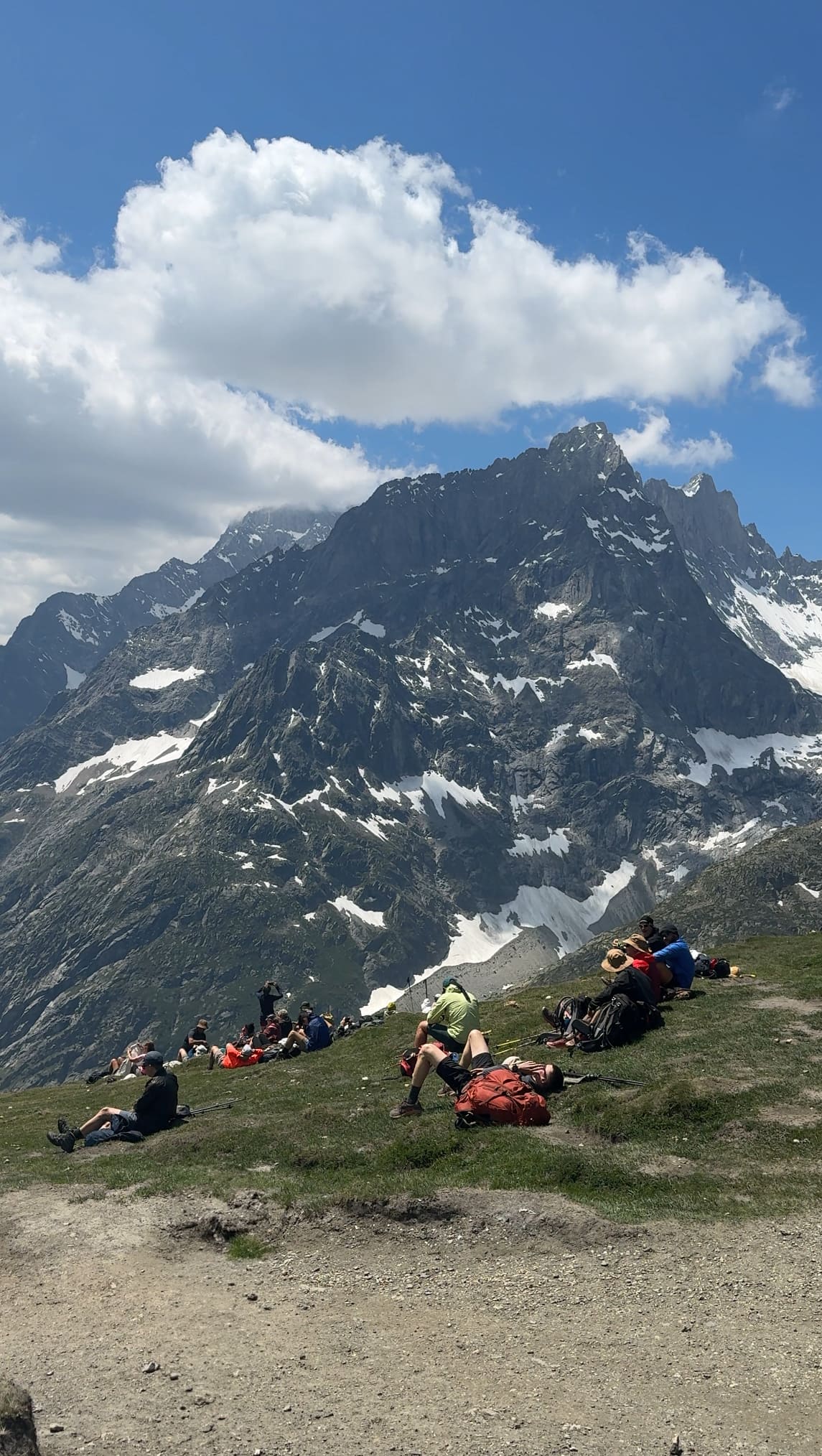 Mont Blanc hiking experience